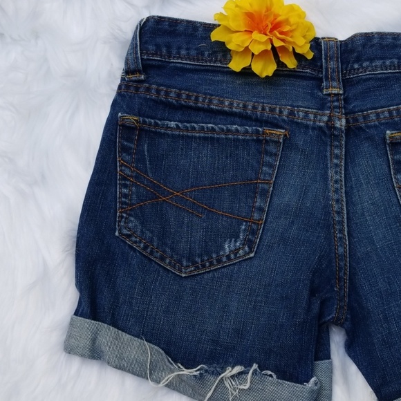 😎Cute cuffed denim shorts - Picture 4 of 6